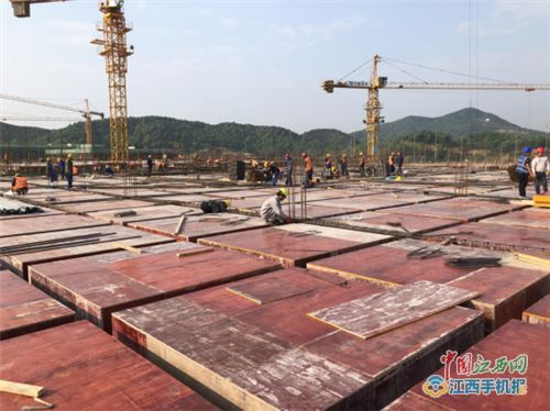 湘东工业园智能制造产业园项目建设再现 加速度 图